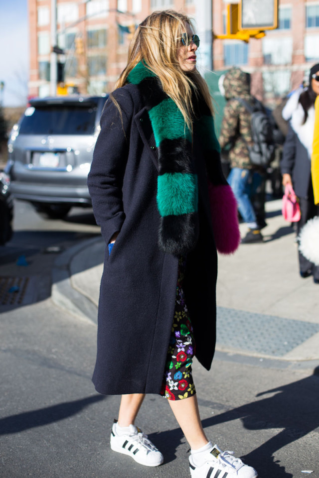 dresses-and-sneakers-colored-fur-printed-floral-dress-adidas-sneakers-fur-scarf-navy-coat-stylecaster-640x960.jpg